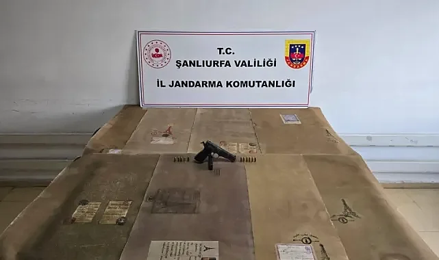 Şanlıurfa’da tarihi eser operasyonu: 17. yüzyıla ait tablolar ele geçirildi