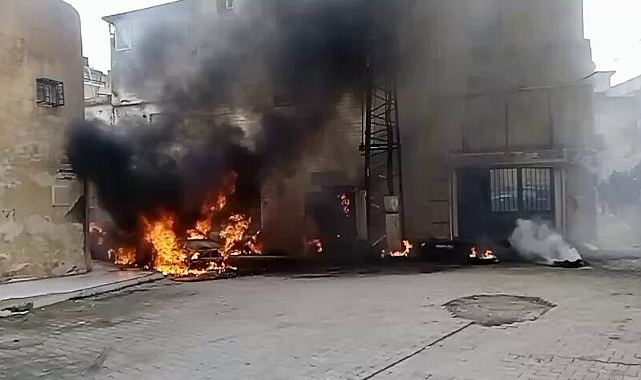 Şanlıurfa’da tarihi hanlar bölgesinde trafo patladı