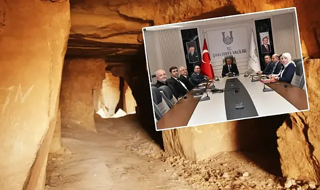 Şanlıurfa’daki Bazda Mağaraları için çalışma başlatıldı!