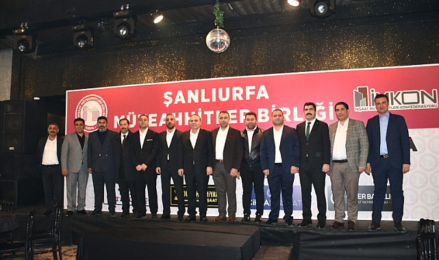 Şanlıurfa Müteahhitler Birliği Geleneksel İftar Programında Buluştu