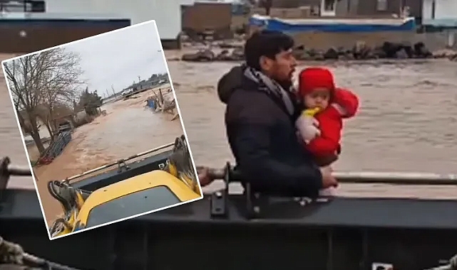 Şanlıurfa’nın ilçesinde yağmur sele sebep oldu!