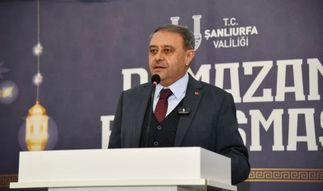Şanlıurfa Valisi Hasan Şıldak ile Hilvan'da İftar