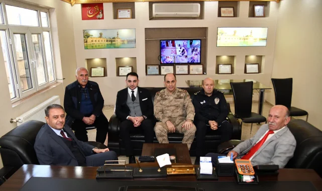 Şanlıurfa Valisi Hasan Şıldak ve Hilvan Kaymakamı Orhan Gazi Karakaş Oda Ziyaretleri Gerçekleştirdi