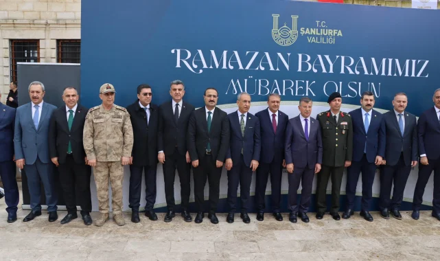 Şanlıurfa'da Bayramlaşma: Birlik ve Beraberlik Vurgusu