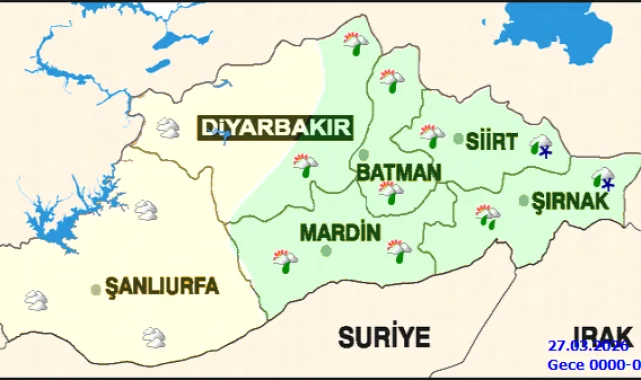 Şanlıurfa'da Sağanak Yağış Uyarısı: Dikkatli Olun!