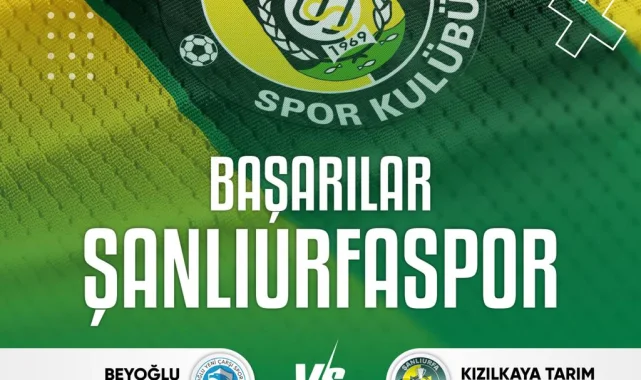 Şanlıurfaspor, Beyoğlu Yeni Çarşı Karşısında Galibiyet İçin Sahada
