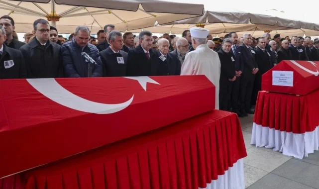 Şehit ASELSAN teknisyenleri Ankara'da son yolculuğuna uğurlandı