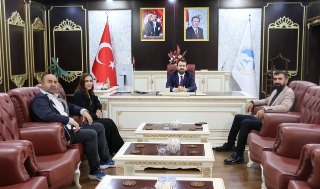 Sırtköy Belediyesi'nden Ceylanpınar Belediyesi'ne Nezaket Ziyareti