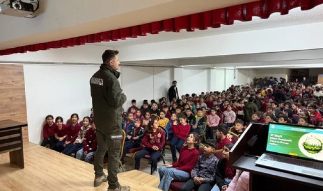 Siverek'te Öğrencilere Orman Sevgisi Aşılandı