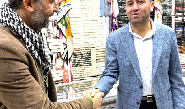 Suruç AK Parti İlçe Başkanı İbrahim Uçar Esnaf Ziyaretinde Bulundu