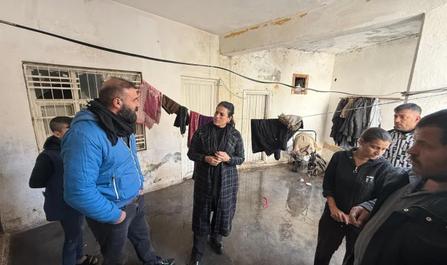 Suruç Eşbaşkanı Ayten Kaya, Selden Etkilenen Evleri Ziyaret Etti