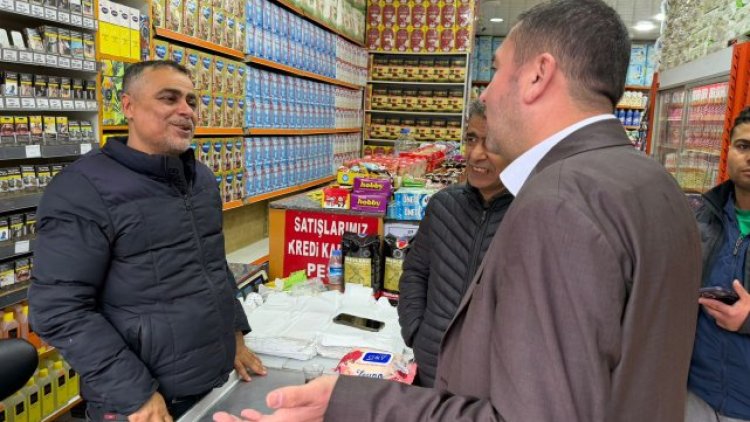 Suruç İlçe Başkanı Uçar'dan Esnaf Ziyareti