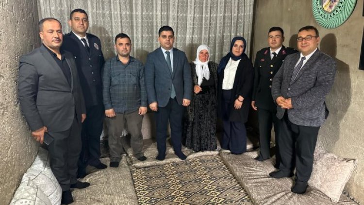 Suruç Kaymakamlığı'ndan Bayram Ziyareti: Şehit Aileleri ve Gaziler Unutulmadı