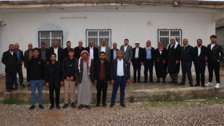 TBMM İdari Amiri Eyyüpoğlu ve AK Parti Heyeti Şanlıurfa'da Vatandaşlarla Buluştu