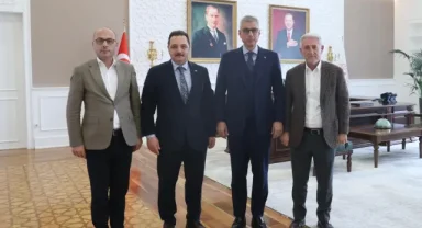 TİMBİR'den Bakan Prof. Dr. Memişoğlu'na ziyaret