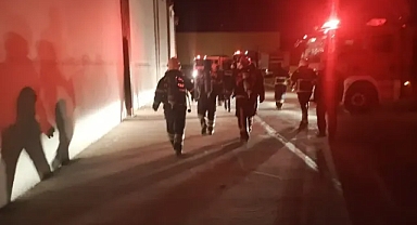 Urfa’da tekstil fabrikasında yangın!