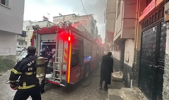 Urfa’daki yangın korkuttu!