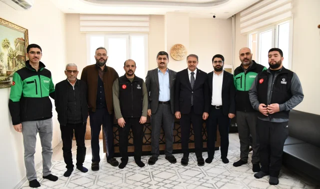 Vali Hasan Şıldak, Hayrat Vakfı Şanlıurfa Temsilciliğini Ziyaret Etti