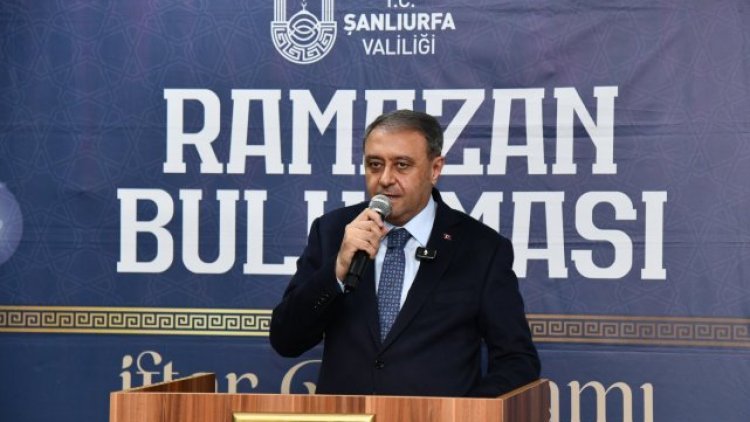 Vali Işıldak, Halfeti'de Vatandaşlarla İftar Sofrasında Buluştu