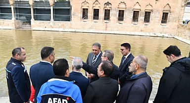 Vali Şıldak Balıklıgöl’de İncelemelerde Bulundu