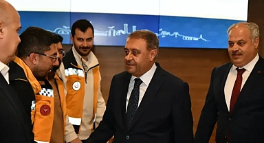 Vali Şıldak’tan 112 Acil Çağrı Merkezi ziyaret