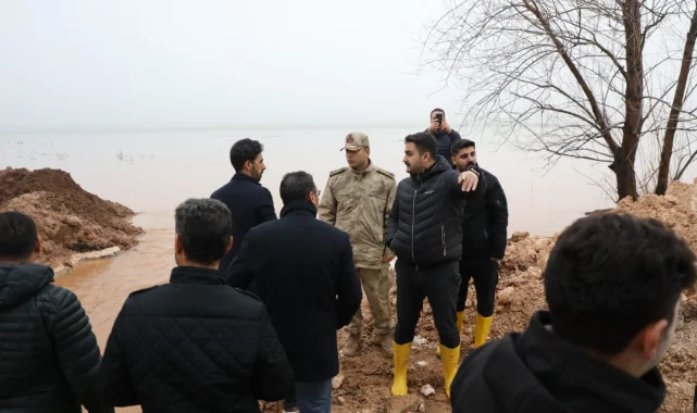Viranşehir Kaymakamı Kemal Ülkü, Su Baskınında İncelemelerde Bulundu