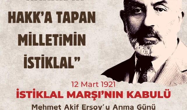 Viranşehir Kaymakamı Kemal Ülkü'den İstiklal Marşı'nın Kabulü'nün 105. Yıl Dönümü Mesajı