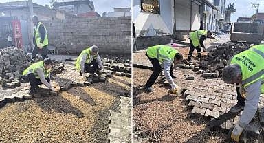 Yağışın İzleri Siliniyor, Yollar Yenileniyor