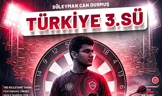 YSD Öğrencisinden Türkiye Üçüncülüğü