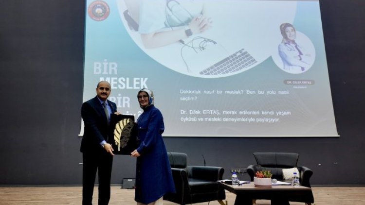 Aile Hekimi Dilek Ertaş'tan Gençlere Meslek Tanıtımı