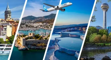 AJet'ten 2. yıla özel kampanya: Yurt içi biletler yüzde 20 indirimli