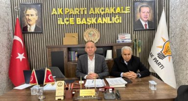 AK Parti Akçakale İlçe Teşkilatı Haftalık Olağan Yönetim Kurulu Toplantısı Gerçekleştirdi