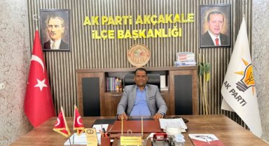 AK Parti Akçakale'de Nöbetçi Başkan Yardımcısı Fethi Tolmaç Görev Başında
