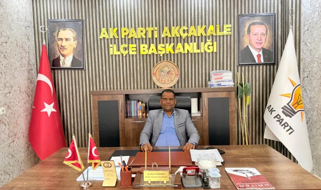 AK Parti Akçakale'de Nöbetçi Başkan Yardımcısı Fethi Tolmaç Görev Başında