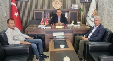 AK Parti Akçakale'de Nöbetçi İlçe Başkan Yardımcısı Gazi Mızrak Görev Başında