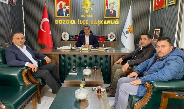 AK Parti Bozova İlçe Başkanı Mehmet Akgün'den Ziyaretçilere Teşekkür