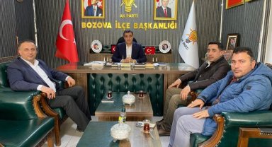 AK Parti Bozova İlçe Başkanlığı'nda Önemli Ziyaretler Gerçekleşti