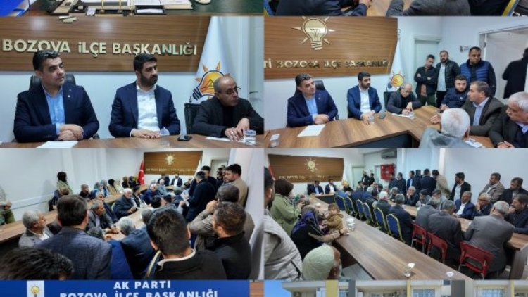 AK Parti Bozova'da Teşkilat Toplantısı: Başkan Akgun ve İl Başkan Yardımcısı Varan Katıldı