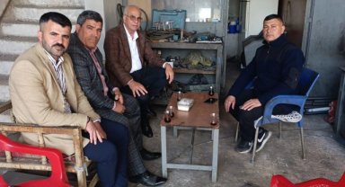 AK Parti Halfeti İlçe Teşkilatı'ndan Hasan Kandamar'a Ziyaret