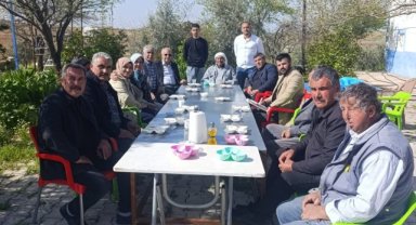 AK Parti Halfeti'den Tuncel Ailesi'ne Hane Ziyareti