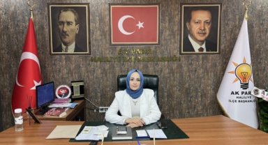 AK Parti Haliliye İlçe Başkanlığı'nda Nöbetçi Üye Büşra Kırmızı Görevde