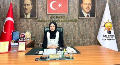 AK Parti Haliliye İlçe Başkanlığı'nda Nöbetçi Üye: Dilber Dusak Görevde