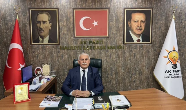 AK Parti Haliliye İlçe Başkanlığı'nda Nöbetçi Üye Mustafa Şeker Görevde