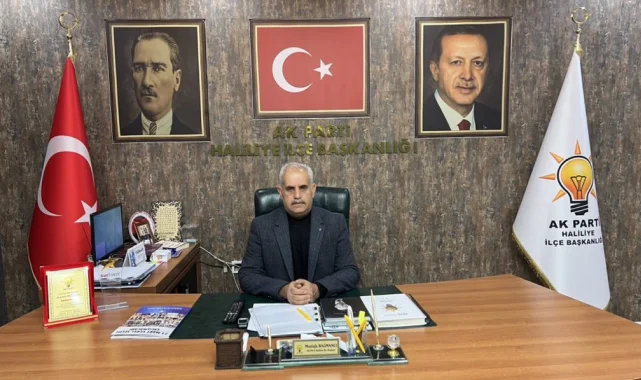 AK Parti Haliliye İlçe Başkanlığı'nda Nöbetçi Üye Salih Deniz Oldu