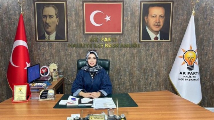 AK Parti Haliliye'de Nöbetçi Üye Bilge Nur Siverekli Görevde