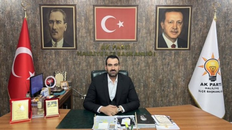 AK Parti Haliliye'de Nöbetçi Yönetim Kurulu Üyesi Abdulkadir Aksoy Görevde