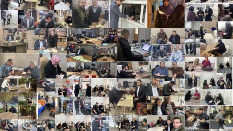 AK Parti Haliliye'de Üye Kayıtları Hız Kesmeden Devam Ediyor