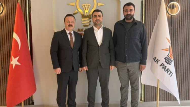 AK Parti Karaköprü İlçe Başkanı Orhan Çelik'ten Ziyaret