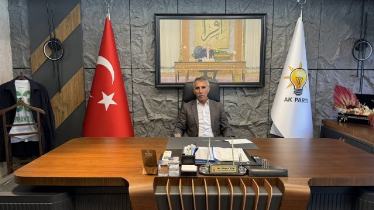 AK Parti Karaköprü'de Nöbetçi İlçe Yöneticisi Osman Kaya Görev Başında