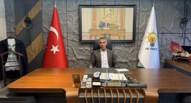 AK Parti Karaköprü'de Nöbetçi İlçe Yöneticisi Osman Kaya Görev Başında